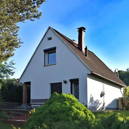 Modern Holiday In G Ntersberge With Fish Pond Güntersberge